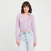 Gilet manches longues parme femme
