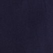 Pantalon large avec bandes bleu marine femme