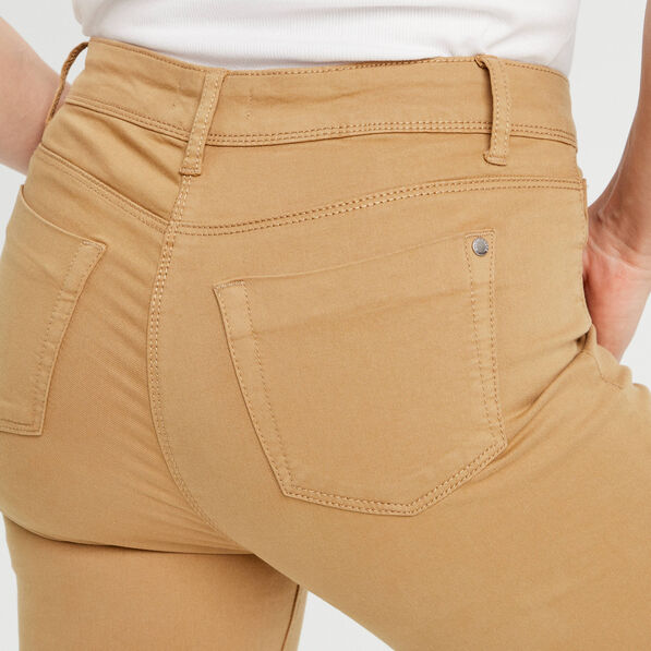 jeans slim 5 poches camel femme Jeans slim 5 poches camel femme
