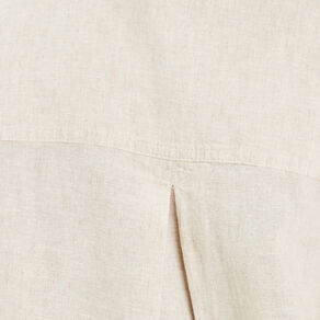 chemise droite contenant du lin beige femme Chemise droite contenant du lin beige femme