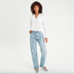 Chemise manches longues ecru femme