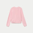 Gilet manches longues rose clair femme