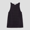 Débardeur doublure dentelle noir femme