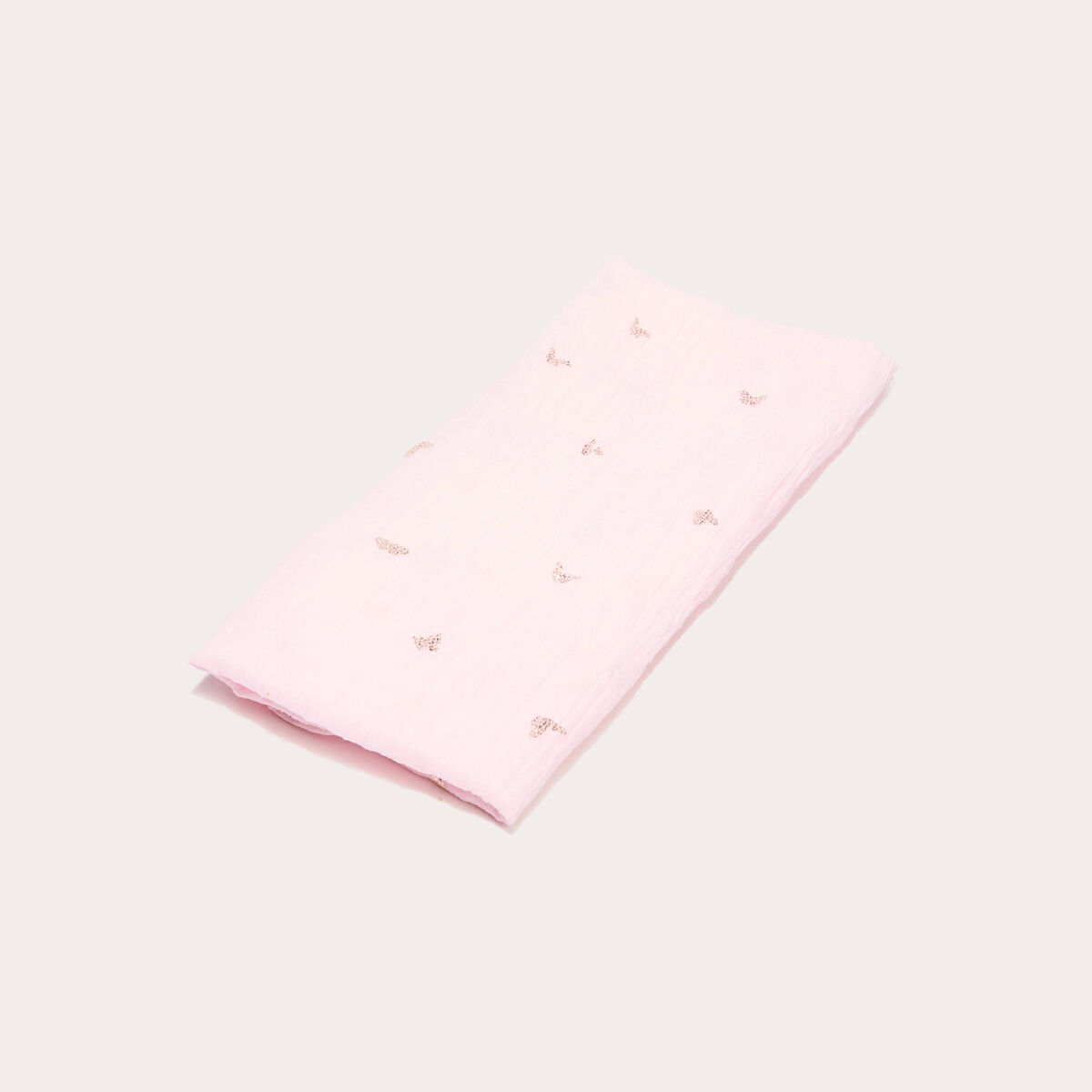 Foulard rose clair femme
