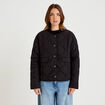 Veste ample manches longues noir femme