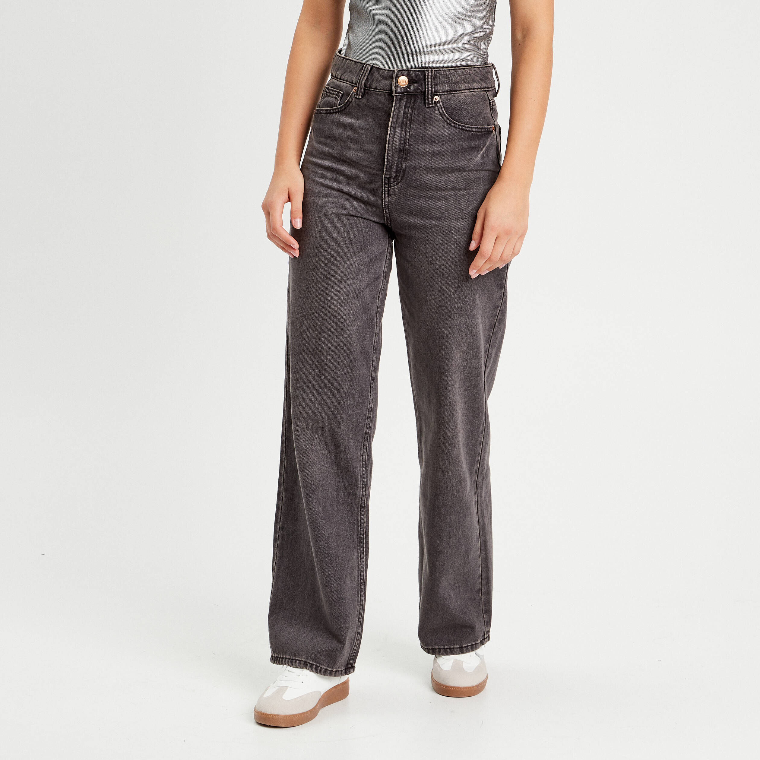 Jean taille haute outlet cache cache