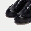 Mocassins noir femme