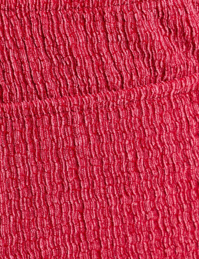 Combinaison large stretch rouge foncé femme