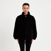 Parka r&eacute;versible effet polaire noir femme