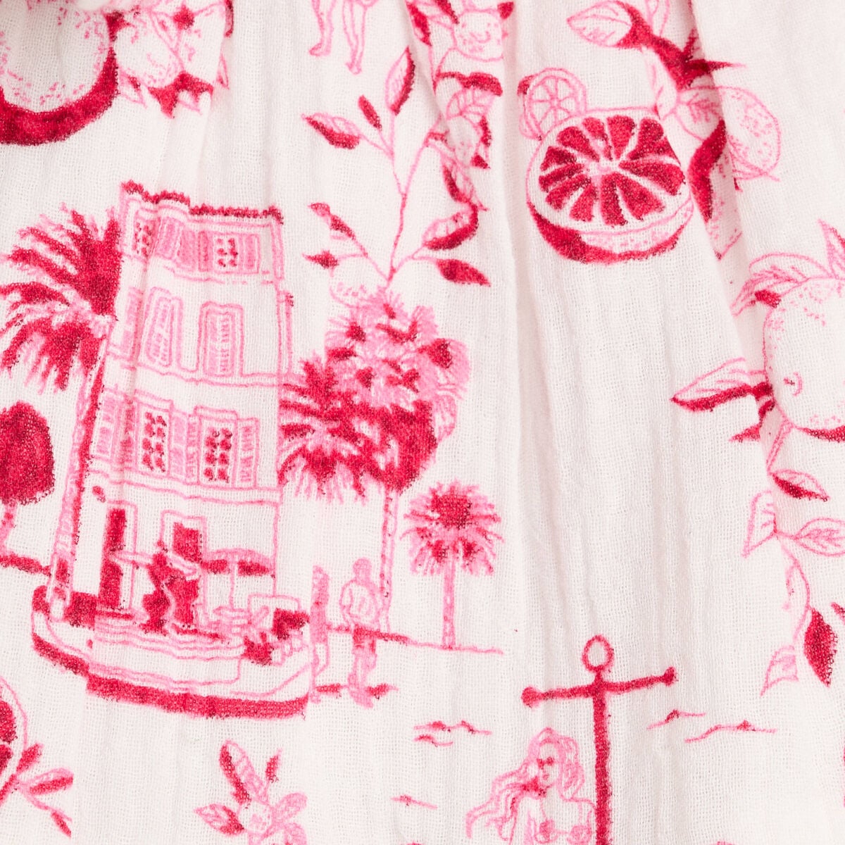 Robe &eacute;vas&eacute;e avec bretelles rose fushia femme