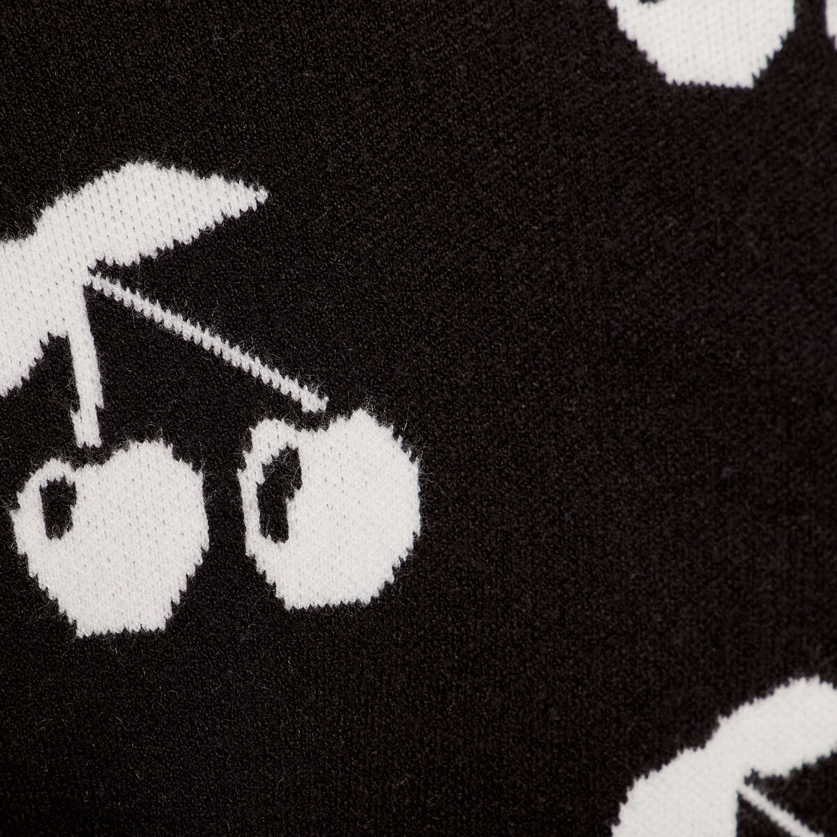 Pull manches longues noir femme