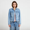 Veste en jean manches longues denim triple stone femme