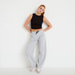 Jogging barrel gris clair femme
