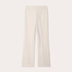 Pantalon flare sable femme