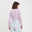 Gilet manches longues parme femme