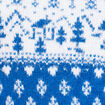 Pull avec col rond bleu femme