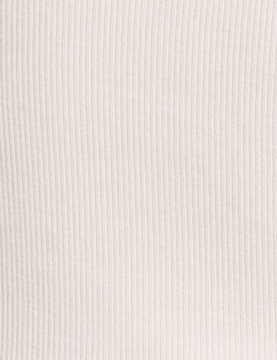T-shirt cropped 2-en-1 ecru femme