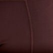 Leggings taille haute marron fonc&eacute; femme