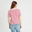 T-shirt manches courtes blanc femme
