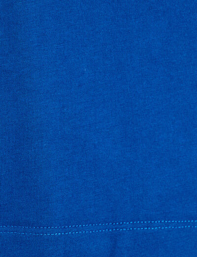 T-shirt manches courtes bleu electrique femme
