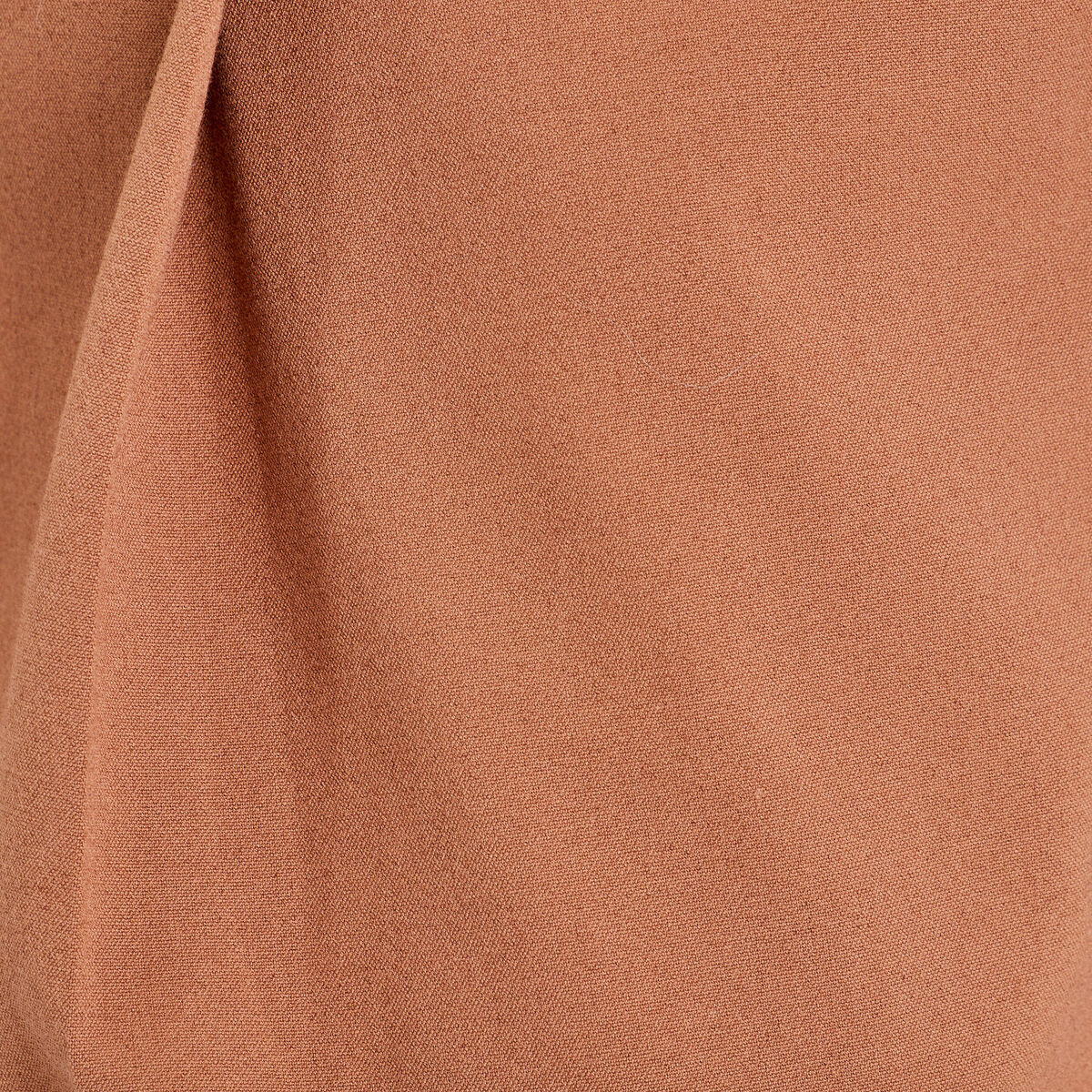 Pantalon large fluide pinces beige femme
