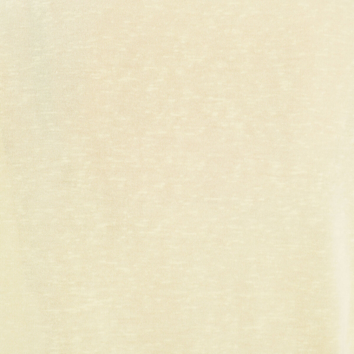 T-shirt manches courtes jaune clair femme