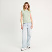 Débardeur sans manches vert pastel femme