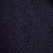 Trench droit court col tailleur bleu marine femme