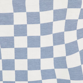 T-shirt manches courtes bleu lavande femme