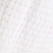 Robe évasée col V doublure viscose blanc femme