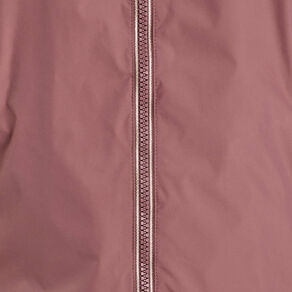 Parka réversible à capuche vieux rose femme