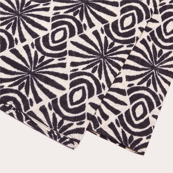 Foulard noir femme