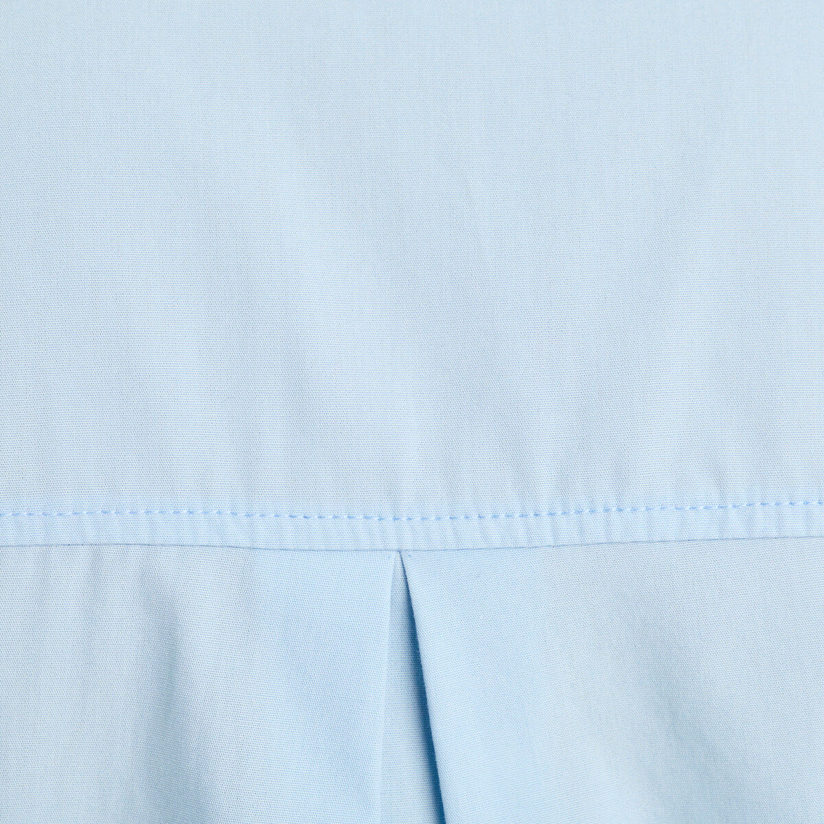 Chemise manches longues bleu femme