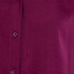 Chemise manches longues prune femme