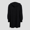 Gilet manches longues noir femme