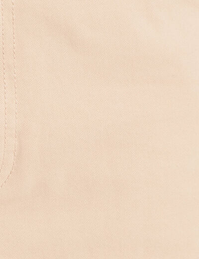Pantalon large cargo sable femme