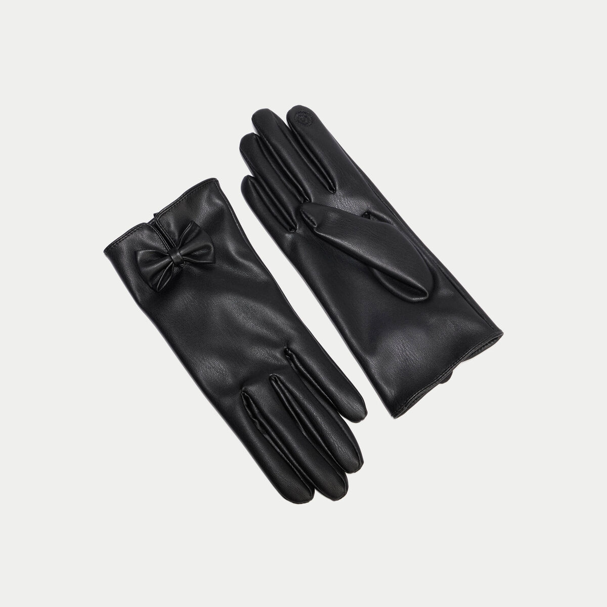 Gants noir femme