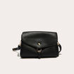 Sac à rabats noir femme