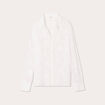 Chemise brodée ecru femme
