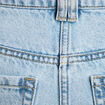 Jeans wide leg ultra large denim bleach femme