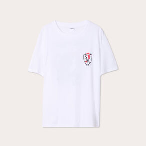 T-shirt manches courtes Disney blanc femme