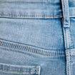 Jeans slim denim bleach femme