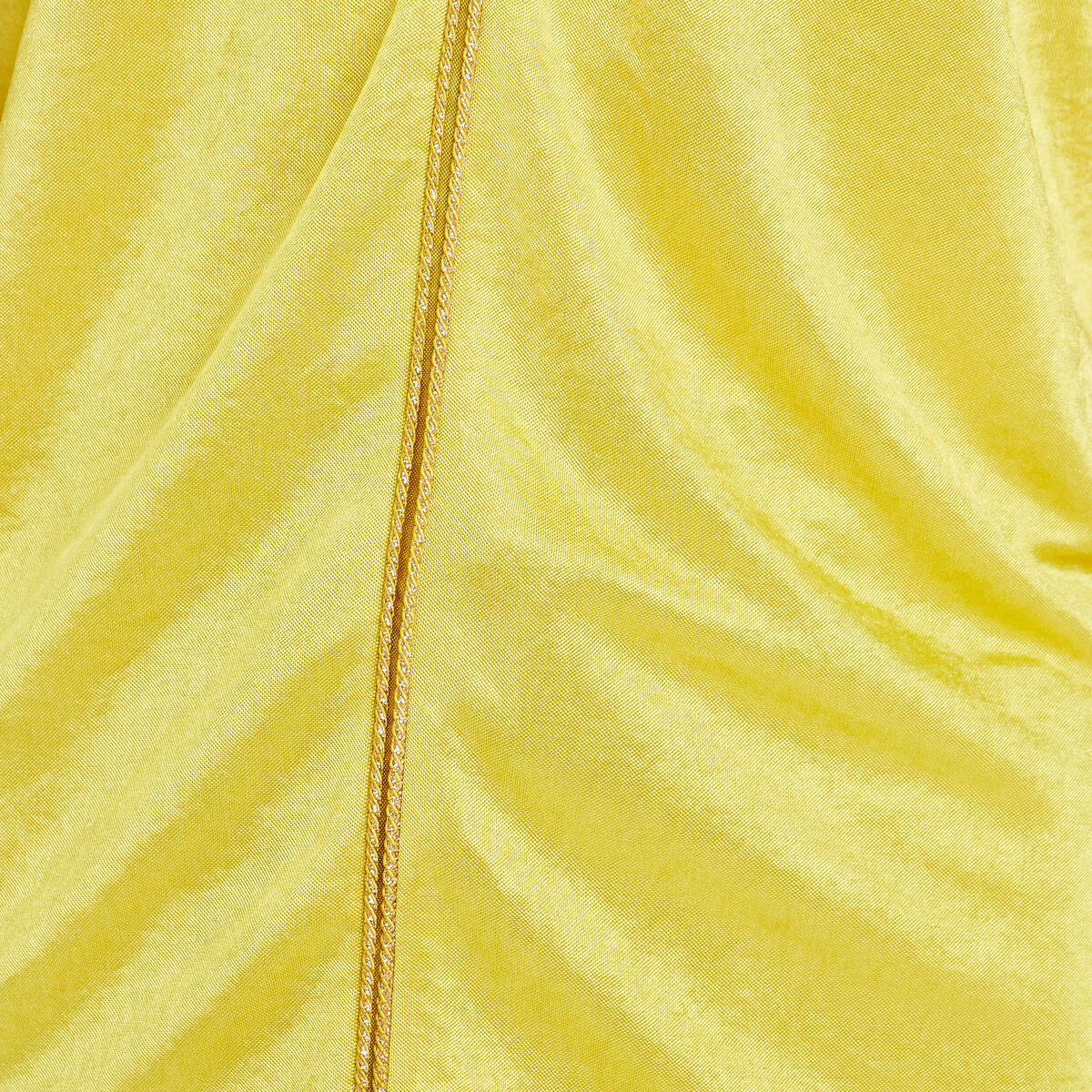 Blouse sans manches satin vert fluo femme