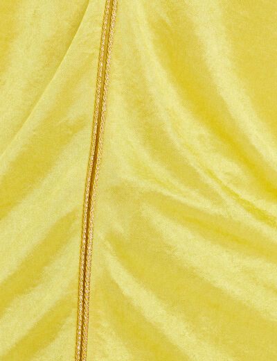 Blouse sans manches satin vert fluo femme