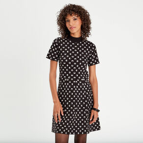 robe pull manches courtes noir femme Robe pull manches courtes noir femme