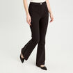 Pantalon bootcut noir femme