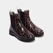 Bottines marron femme