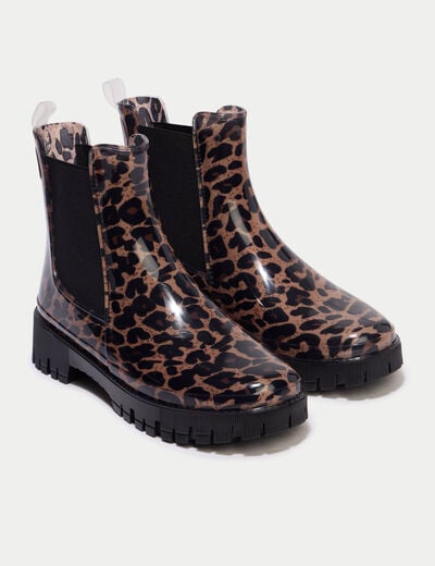 Bottines marron femme