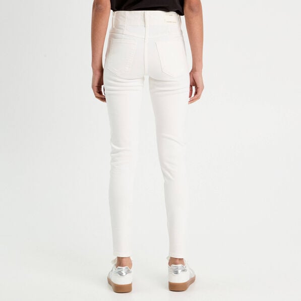 jeans skinny 5 poches ecru femme Jeans skinny 5 poches ecru femme