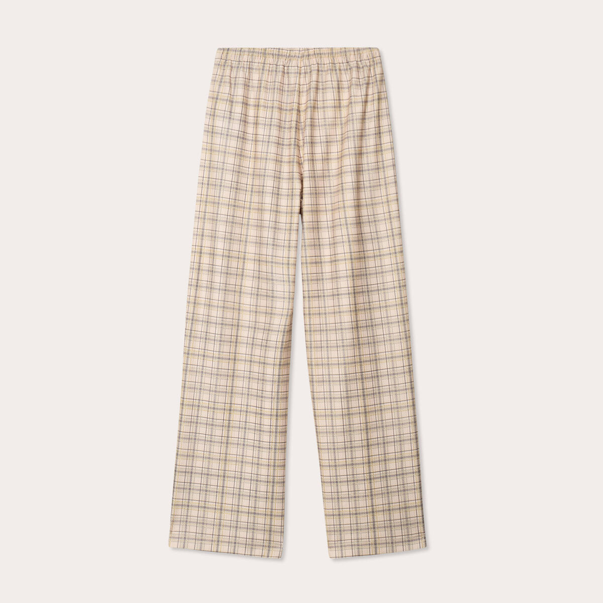 Pantalon large blanc femme